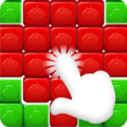 Fruit Cube Puzzle Blast أيقونة