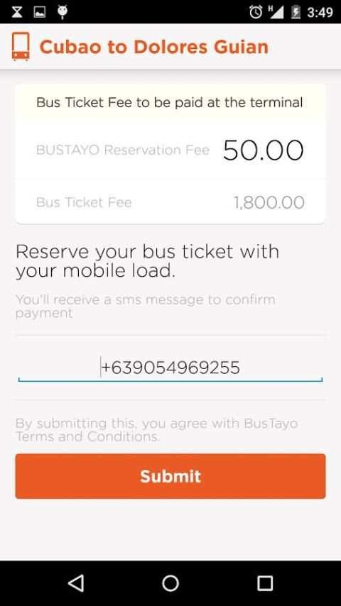 BusTayo screenshot 3