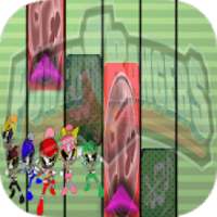 Power Rangers piano tiles