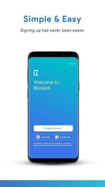 Bossjob – Premium Job Search screenshot 1