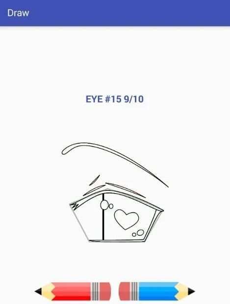 * How To Draw Anime Eyes * screenshot 4
