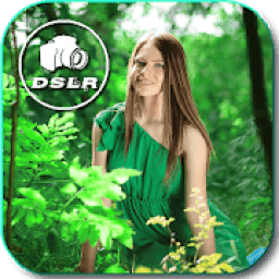 ikon DSLR Blur Image Background Bokeh Effect