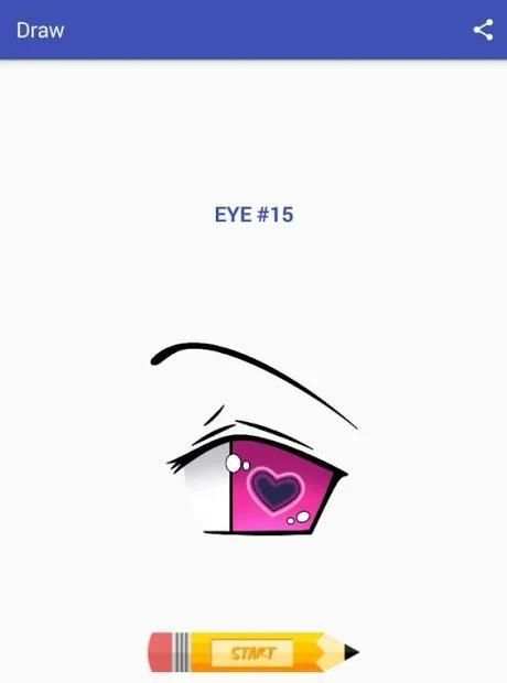 * How To Draw Anime Eyes * screenshot 3