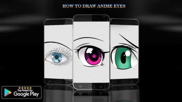 * How To Draw Anime Eyes * screenshot 2