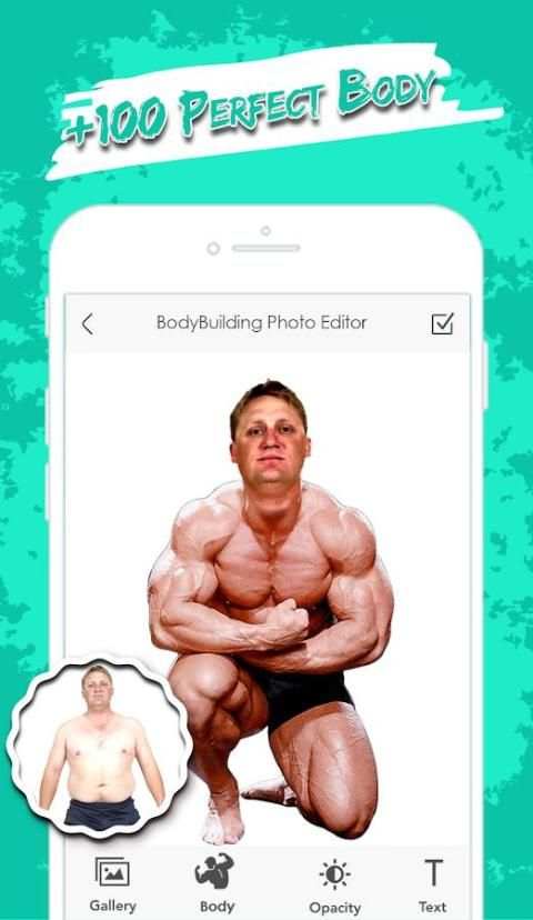 Bodybuilder Photo Editor स्क्रीनशॉट 3