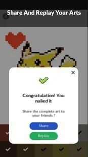 Pika Pixel Art - New Pokemon Coloring By Numbers screenshot 3