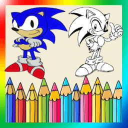 Coloring Book for Sonic आइकन