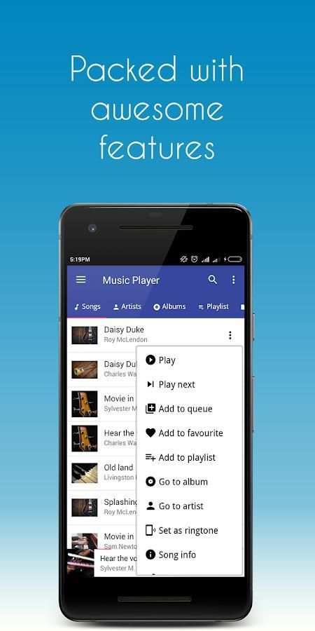 Music Player स्क्रीनशॉट 5