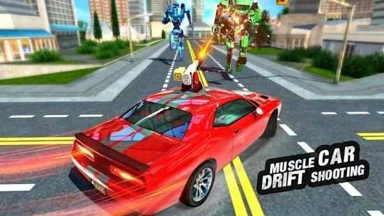 Muscle Car Robot Transformation Game Car Transform screenshot 3