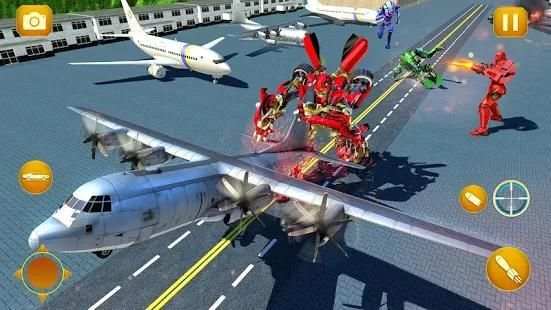 Muscle Car Robot Transformation Game Car Transform screenshot 1