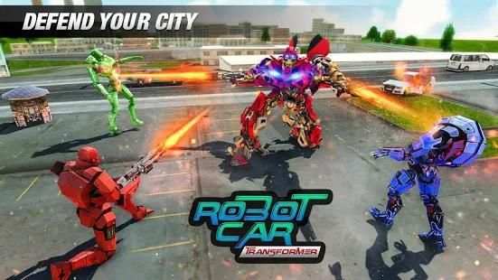 Muscle Car Robot Transformation Game Car Transform screenshot 4