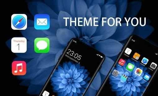 Theme for phone 8 Fans: Android to ios skin screenshot 1
