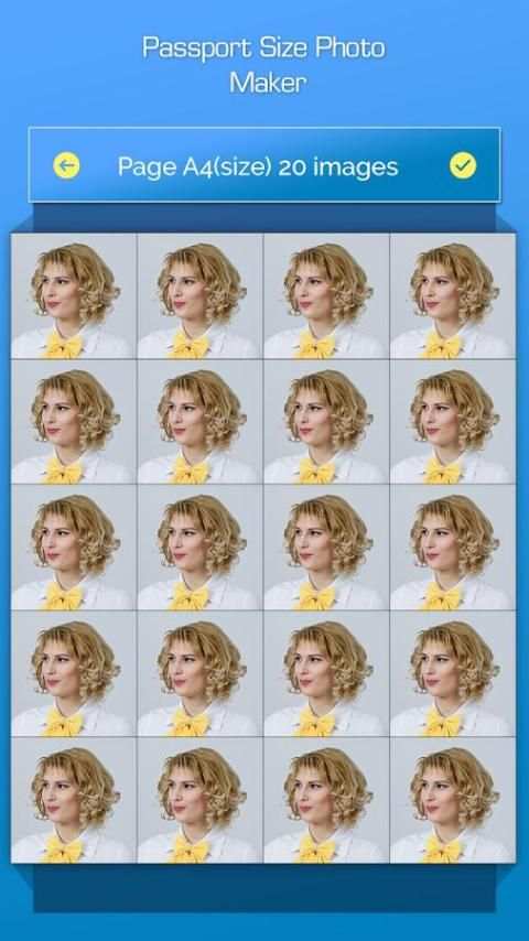 Passport Size Photo Maker स्क्रीनशॉट 2