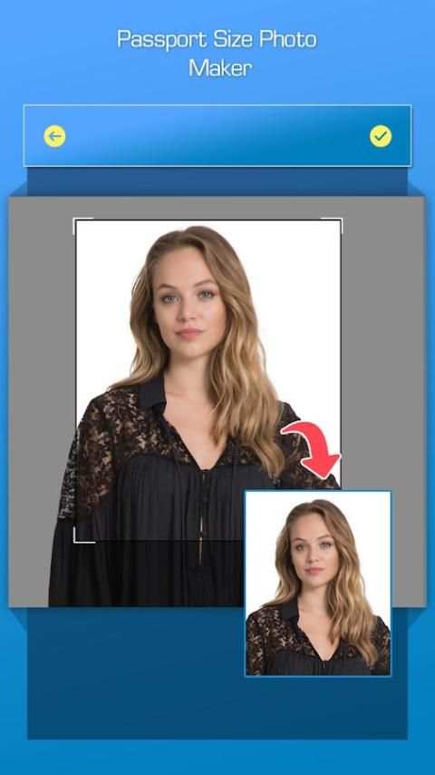 Passport Size Photo Maker स्क्रीनशॉट 5