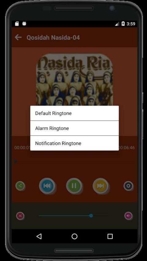 Qosidah Nasida Ria Mp3 Offline Lengkap screenshot 1