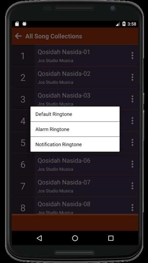 Qosidah Nasida Ria Mp3 Offline Lengkap screenshot 4