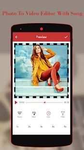 Photo To Video Editor With Song स्क्रीनशॉट 2