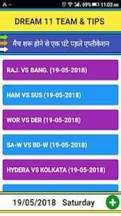 Dream11 Team & Tips screenshot 2