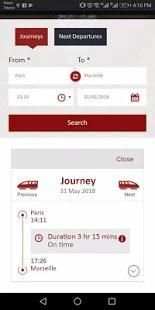 French Train Times screenshot 2