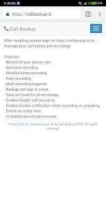 callbackup.io screenshot 1