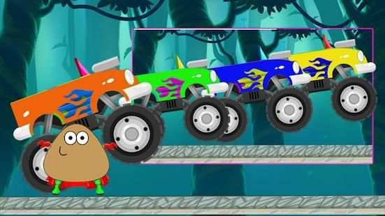super pou run racing vitesse screenshot 3