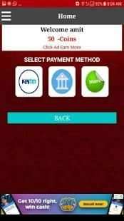 Watch and Earn - Paytm Cash स्क्रीनशॉट 4