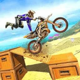 Bike Trail Rivals - Tricky Bike Stunts Dirt Track