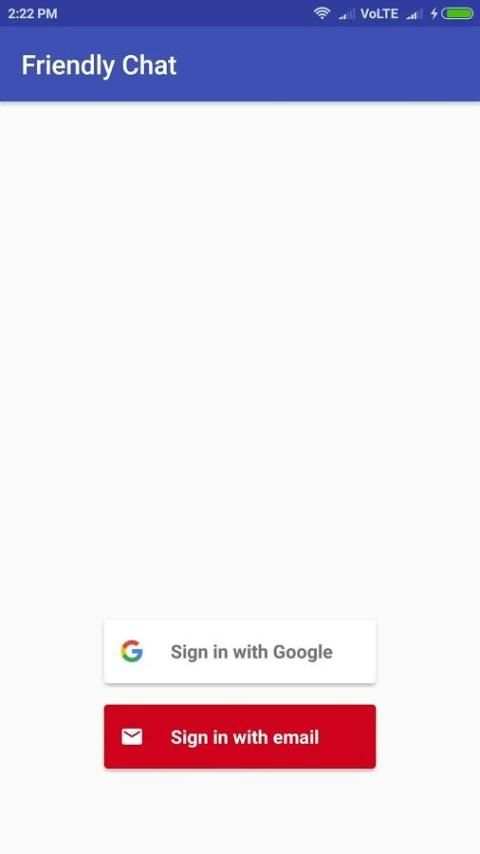 Firebase Friendly Chat screenshot 4