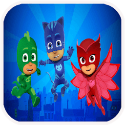 Pj Red Smash World Hero Mask icon