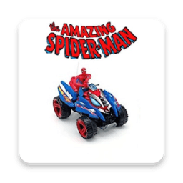 Racing Car Spiderman icon