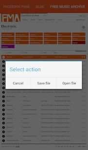 Free Music Archive screenshot 1