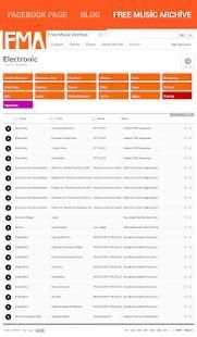 Free Music Archive screenshot 2