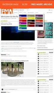 Free Music Archive screenshot 3