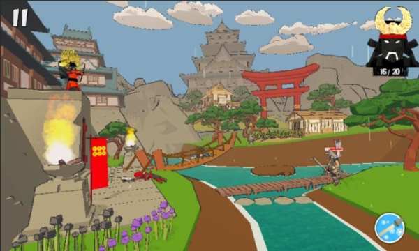 Samurai Archer Defender - The Siege of Osaka स्क्रीनशॉट 3