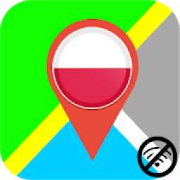 ✅ Poland Offline Maps with gps free