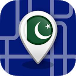 Offline Pakistan Maps - Gps navigation that talks