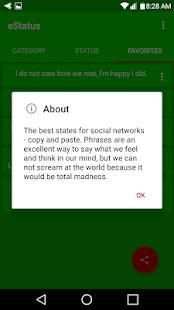 States for social networks eStatus screenshot 3