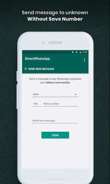 Direct WhatsApp screenshot 1