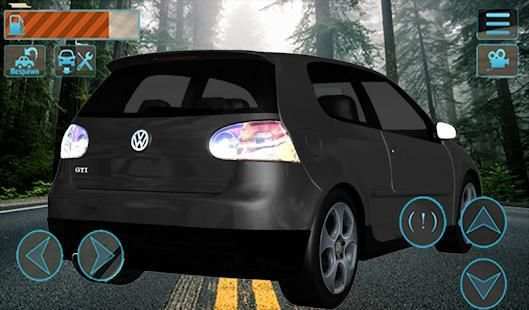Simulation Golf GTD Car Racing स्क्रीनशॉट 2