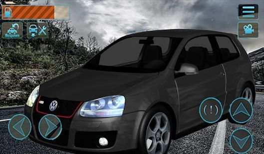 Simulation Golf GTD Car Racing स्क्रीनशॉट 3