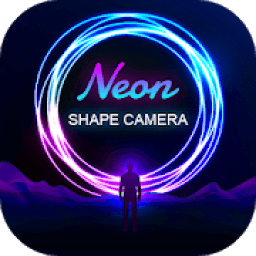 ikon Neon Text Mask - Shape Camera