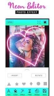 Neon Text Mask - Shape Camera स्क्रीनशॉट 4