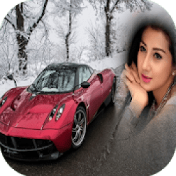 bingkai foto mobil spot icon