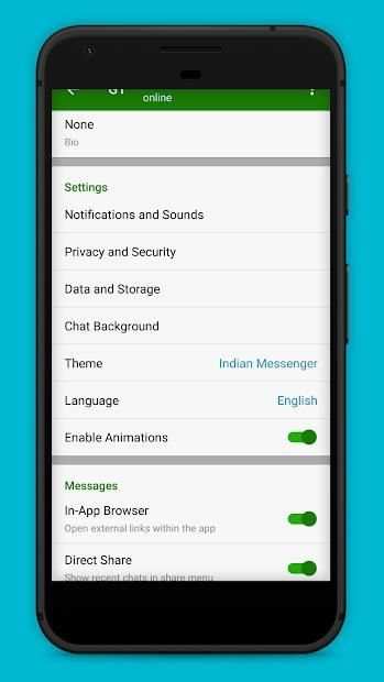 Indian Messenger screenshot 1