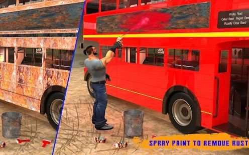 Virtual Garage 3D: Double Decker Bus Mechanic screenshot 13