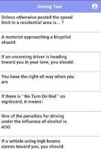 Driving Test 2018 screenshot 4