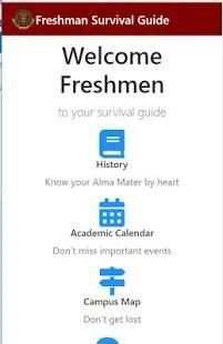 Freshman Survival Guide screenshot 2