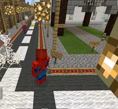Strong Spider Man Mod for MCPE screenshot 3