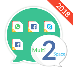 Dual Space - Multiple Accounts &amp; Clone App icon
