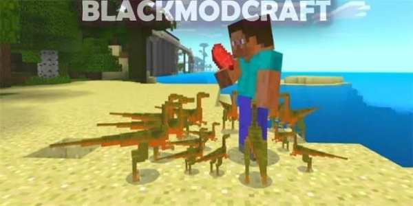 Jurassic Craft Mod screenshot 1